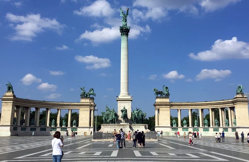 praça dos heróis budapeste