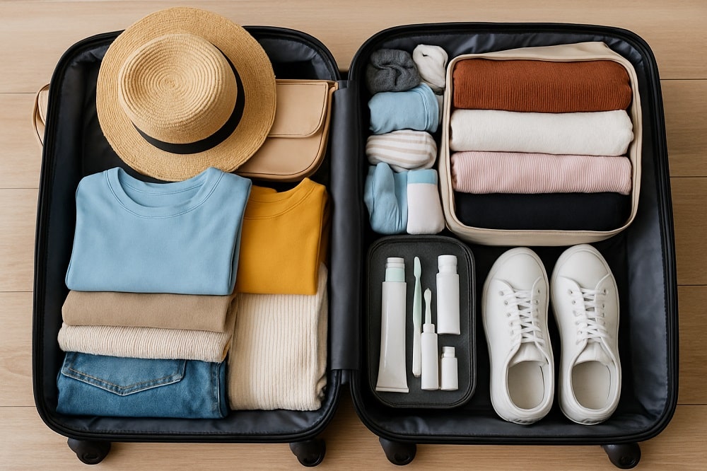 mala viagem 1 semana