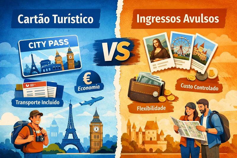 Cartão Turístico x Ingressos Avulsos: O que vale a pena?