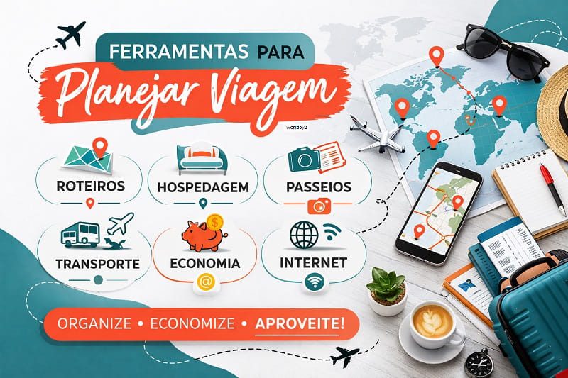Ferramentas para Planejar Viagem