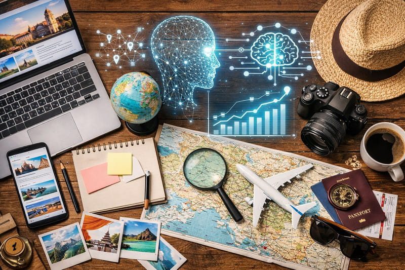 como planejar viagem usando ia