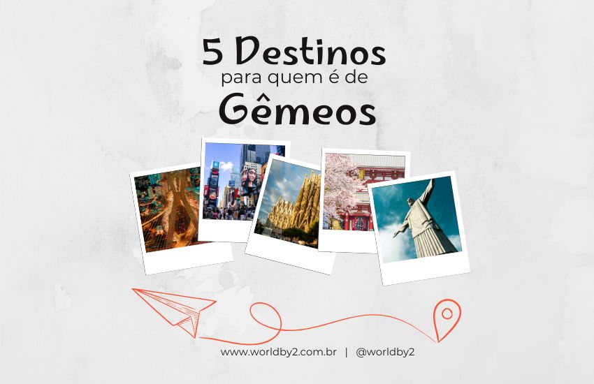destinos viagem signo gêmeos