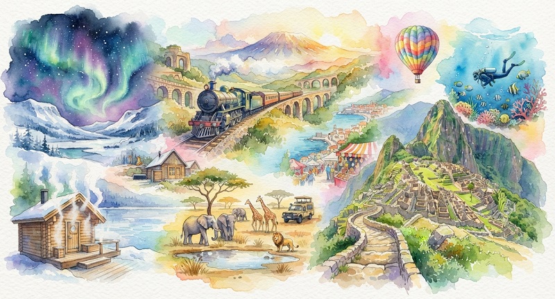 Experiências de Viagem